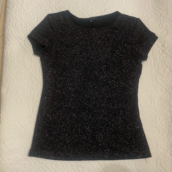 Blue sage shimmer top - Picture 4 of 8